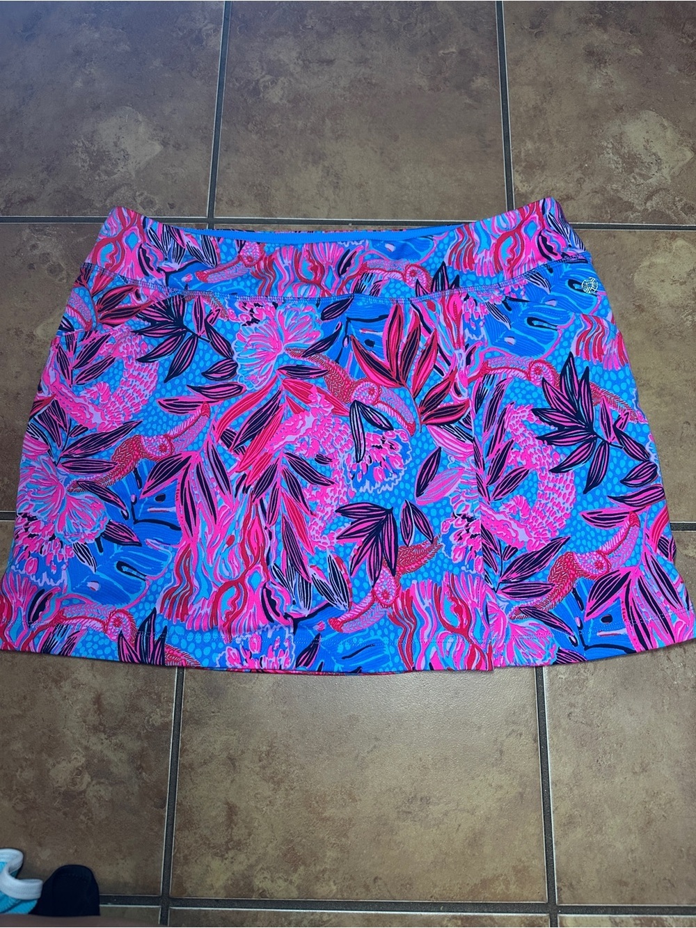 LILLY PULITZER Semana
Skort UPF 50+ Ruby Red Wild Times -XL